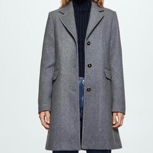 Mango Gray Coat